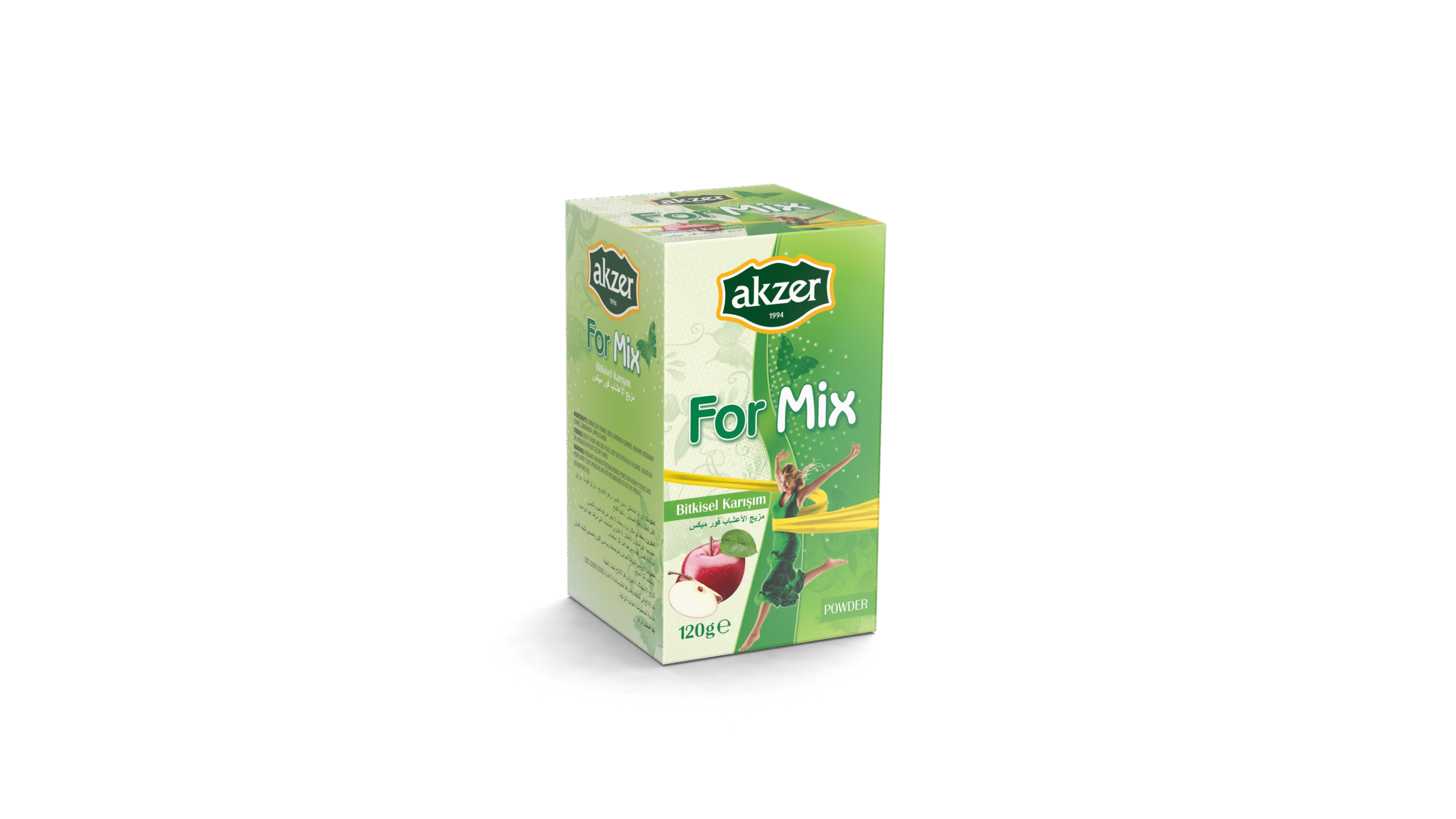 Akzer Formmix Elmali Toz 120 g